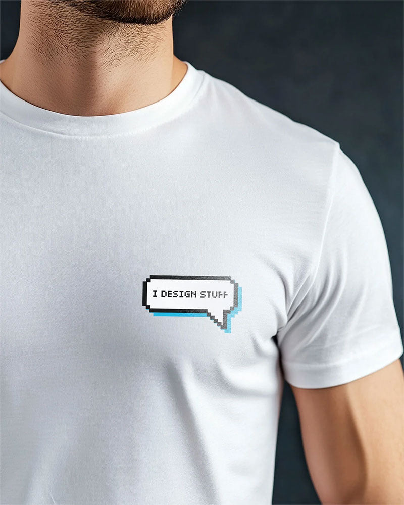 I Design Stuff White T-shirt