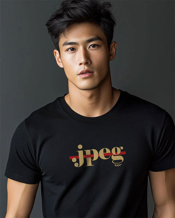 Jpeg Black T-shirt