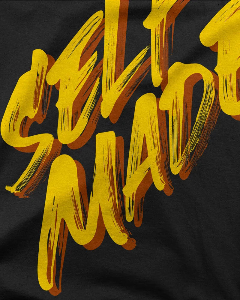Self Made Black T-shirt