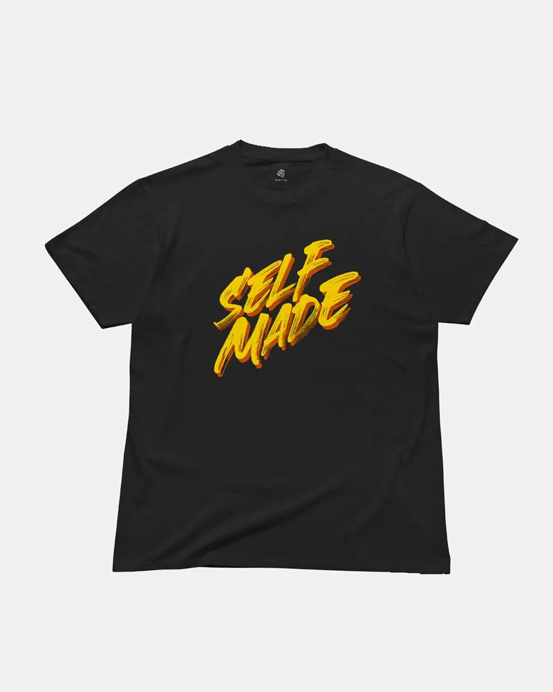 Self Made Black T-shirt