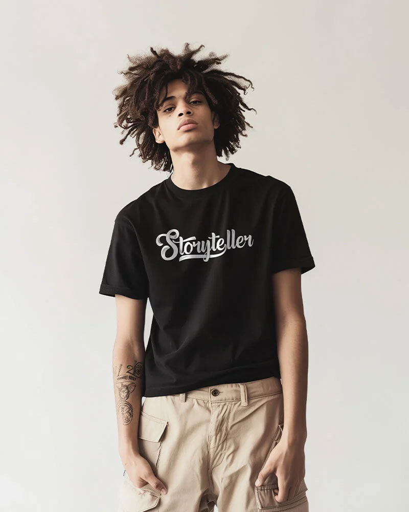Storyteller Black T-shirt
